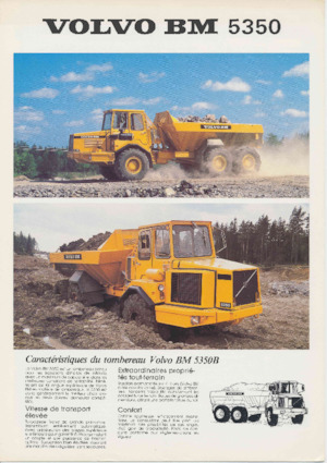 Csuklóvázas dömperek Volvo 5350
