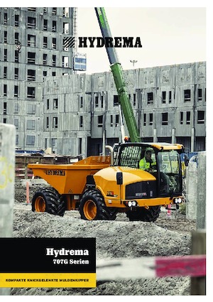 Csuklóvázas dömperek Hydrema 707G