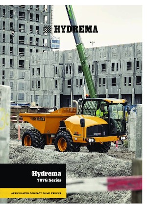 Csuklóvázas dömperek Hydrema 707G