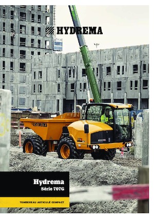 Csuklóvázas dömperek Hydrema 707G