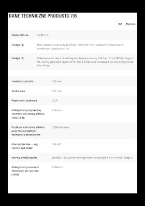 Csuklóvázas dömperek Caterpillar 735-04A