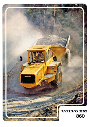 Csuklóvázas dömperek Volvo 860S