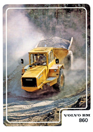 Csuklóvázas dömperek Volvo 860S