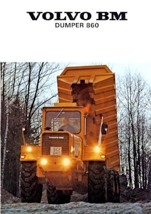 Csuklóvázas dömperek Volvo 860TL