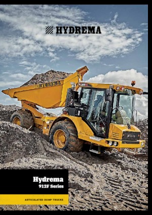 Csuklóvázas dömperek Hydrema 912F