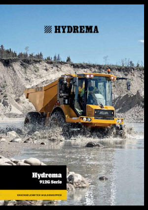 Csuklóvázas dömperek Hydrema 912HM