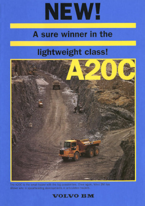 Csuklóvázas dömperek Volvo A20C