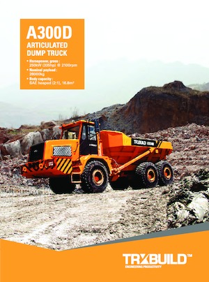 Csuklóvázas dömperek TRXBUILD A300D