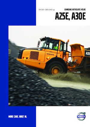 Csuklóvázas dömperek Volvo A30E 6x6