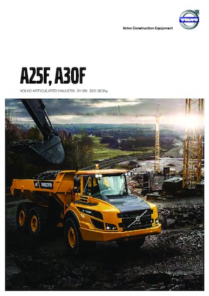 Csuklóvázas dömperek Volvo A25F