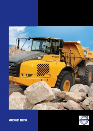 Csuklóvázas dömperek Volvo A40E 6x6