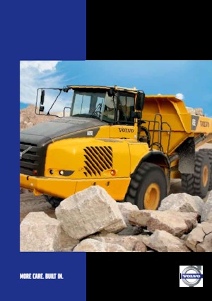 Csuklóvázas dömperek Volvo A40E 6x6