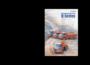 Csuklóvázas dömperek Hitachi AH300D