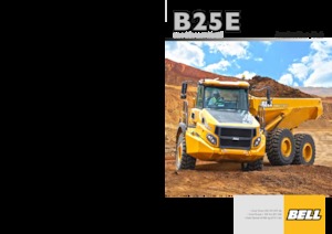 Csuklóvázas dömperek Bell B25E 6x4 Supertruck
