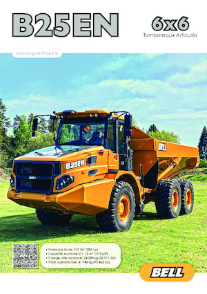 Csuklóvázas dömperek Bell B25EN