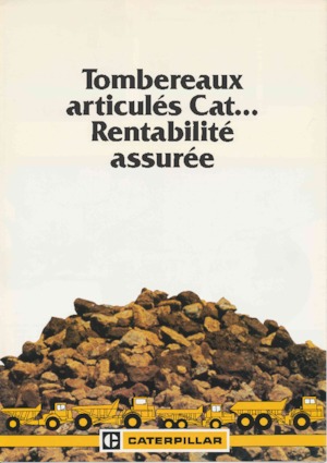 Csuklóvázas dömperek Caterpillar D44