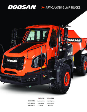 Csuklóvázas dömperek Doosan DA45-5