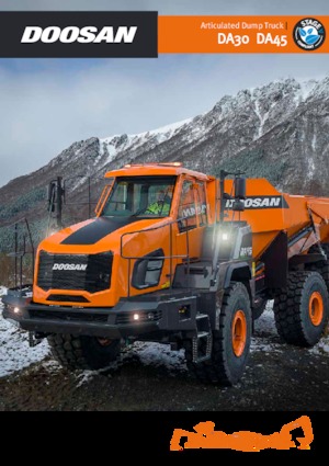 Csuklóvázas dömperek Doosan DA45