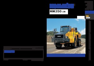 Csuklóvázas dömperek Komatsu HM350-2R