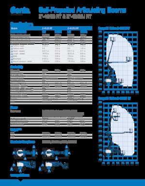 Gumikerekes töretőgémes munkaállványok Genie Z-45/25 J RT