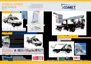 Lánctalpas töretőgémes munkaállványok Comet Crawler-I 14.95 HQ 