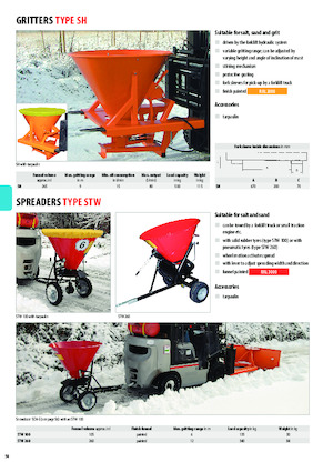 Csatlakoztatható szóróberendezések Bauer STW