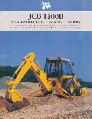 Árokásó-rakodók JCB 1400 B