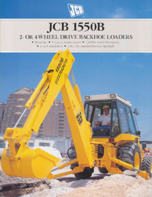 Árokásó-rakodók JCB 1550 B