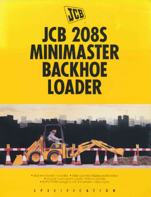 Árokásó-rakodók JCB 208 S