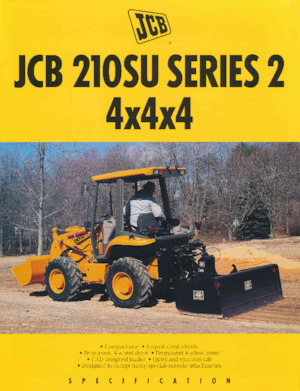 Árokásó-rakodók JCB 210 SU