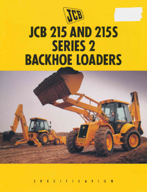 Árokásó-rakodók JCB 215 S