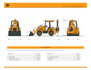Árokásó-rakodók JCB 2CX 12 FT J