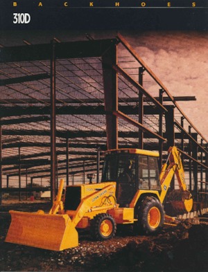 Árokásó-rakodók John Deere Construction 310 D