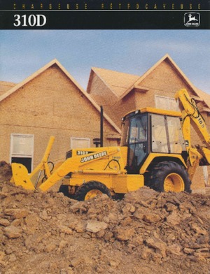 Árokásó-rakodók John Deere Construction 310 D