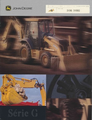 Árokásó-rakodók John Deere Construction 310 G
