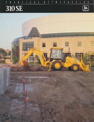 Árokásó-rakodók John Deere Construction 310 SE