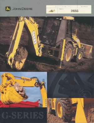 Árokásó-rakodók John Deere Construction 315 SG