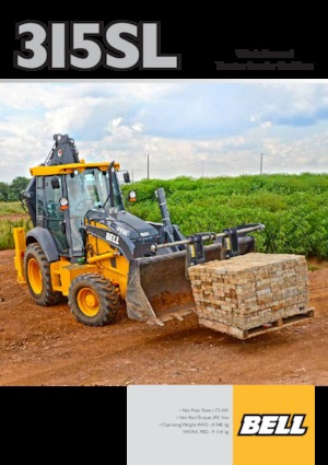 Árokásó-rakodók Bell 315SL