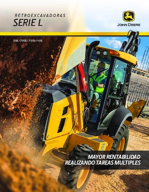 Árokásó-rakodók John Deere Construction 310L