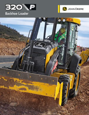 Árokásó-rakodók John Deere Construction 320