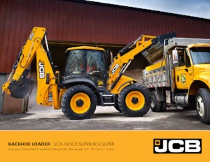 Árokásó-rakodók JCB 3CX-14 SUPER