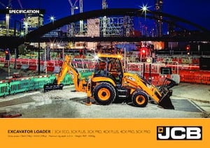 Árokásó-rakodók JCB 3CX Plus