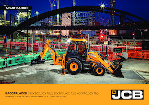 Árokásó-rakodók JCB 3CX Plus