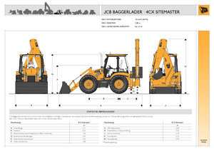Árokásó-rakodók JCB 4CX