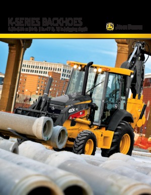 Árokásó-rakodók John Deere Construction 310 SK TC