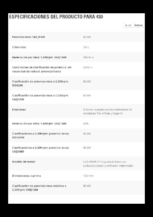 Árokásó-rakodók Caterpillar 430