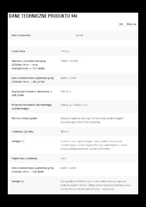 Árokásó-rakodók Caterpillar 444