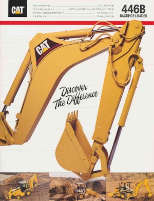 Árokásó-rakodók Caterpillar 446 B