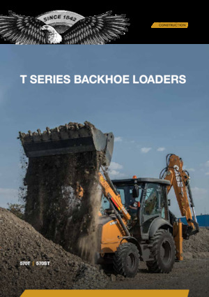 Árokásó-rakodók Case 570ST