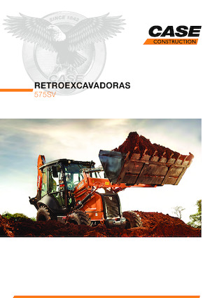 Árokásó-rakodók Case 575SV